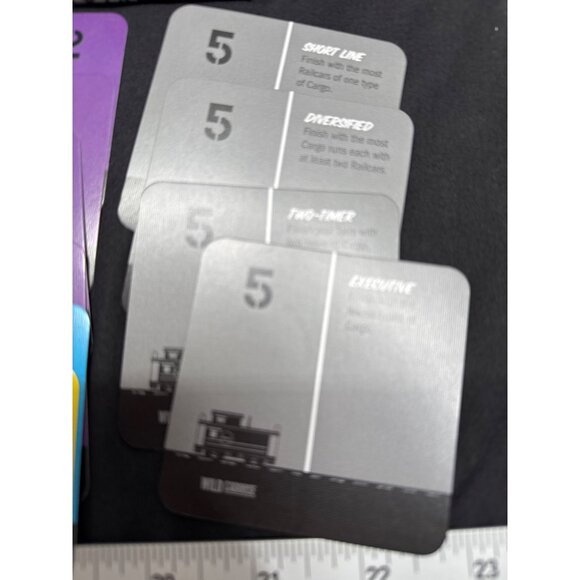 David Shorts Yardmaster Express Strategy Card Game Complete By Crash Games - Picture 8 of 16